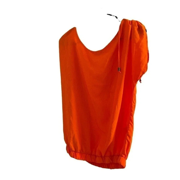 YESSICA ORANGE BLOUSE SIZE 36 - Picture 1 of 2
